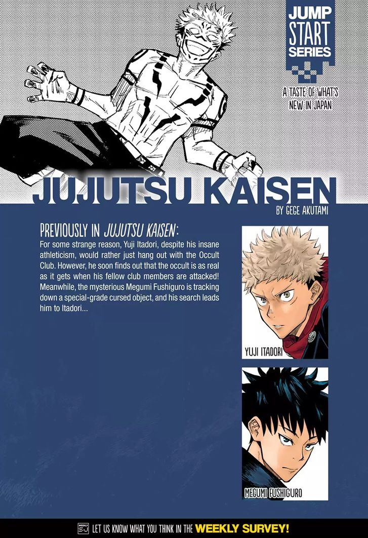 Jujutsu Kaisen Chapter 003 page 1