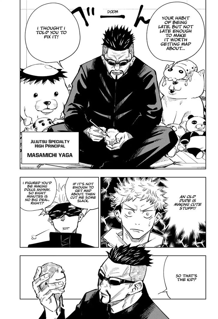 Jujutsu Kaisen Chapter 003 page 7