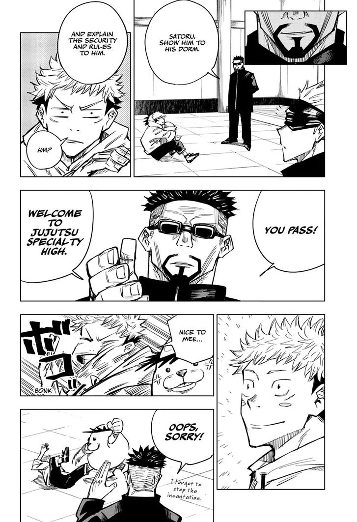 Jujutsu Kaisen Chapter 003 page 18