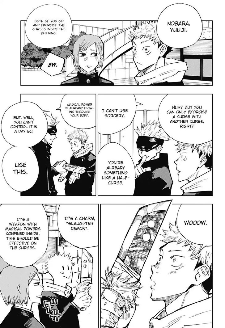 Jujutsu Kaisen Chapter 004 page 10