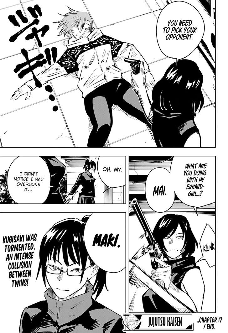Jujutsu Kaisen Chapter 017 page 20