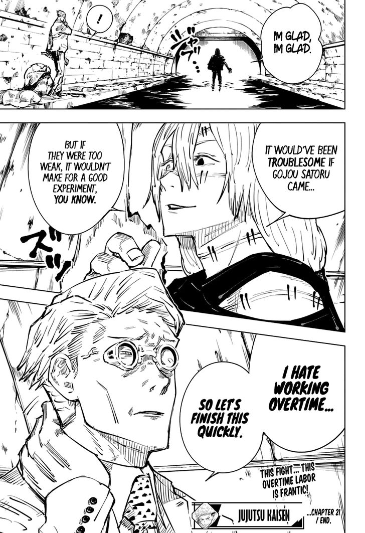 Jujutsu Kaisen Chapter 021 page 20