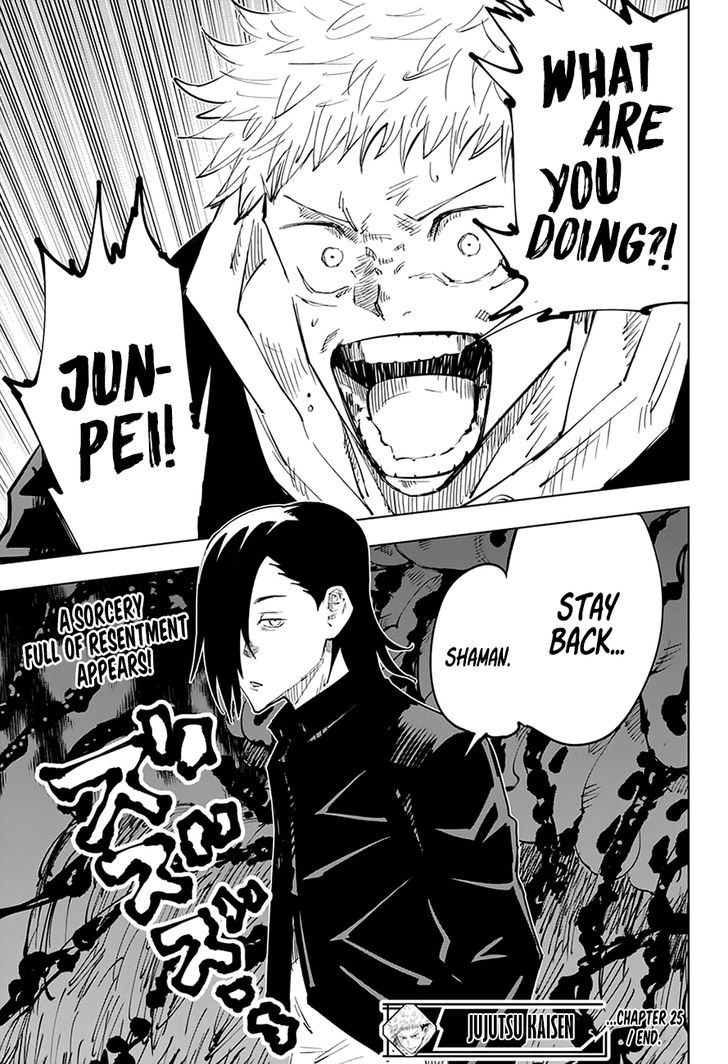 Jujutsu Kaisen Chapter 025 page 20