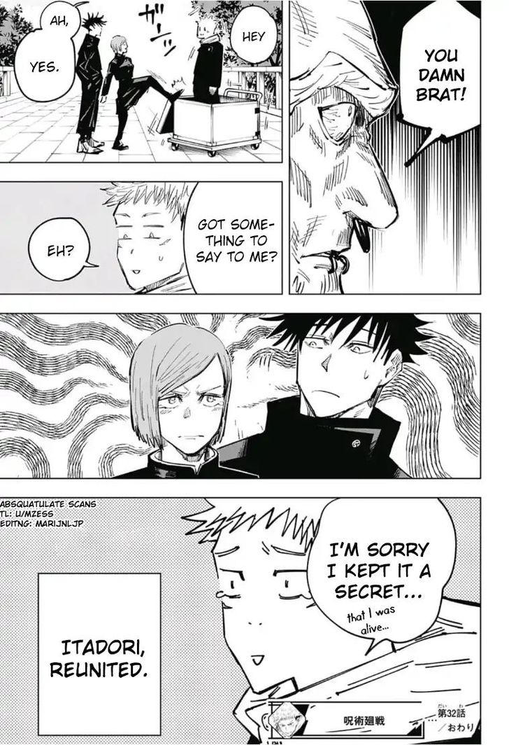 Jujutsu Kaisen Chapter 032 page 20