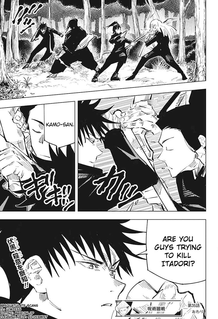 Jujutsu Kaisen Chapter 035 page 19