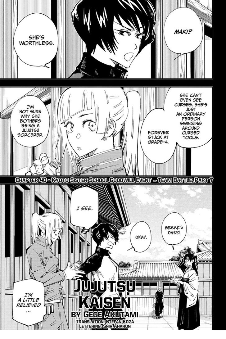 Jujutsu Kaisen Chapter 040 page 51