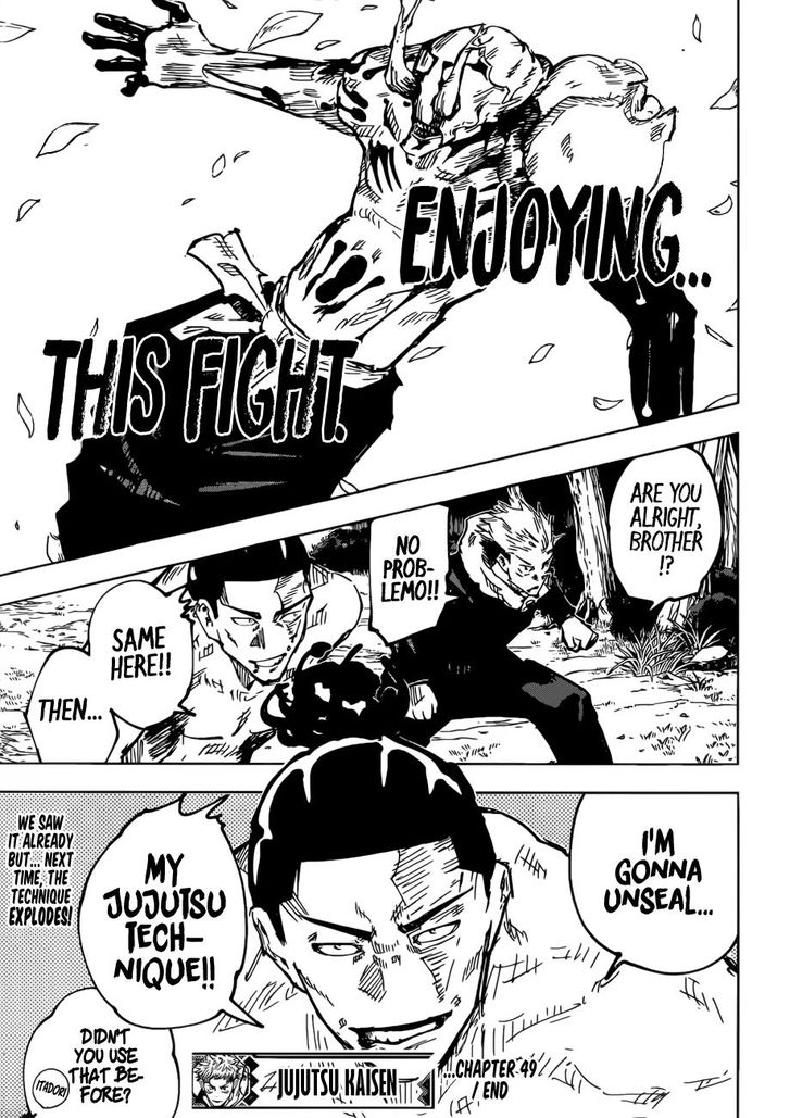 Jujutsu Kaisen Chapter 049 page 205