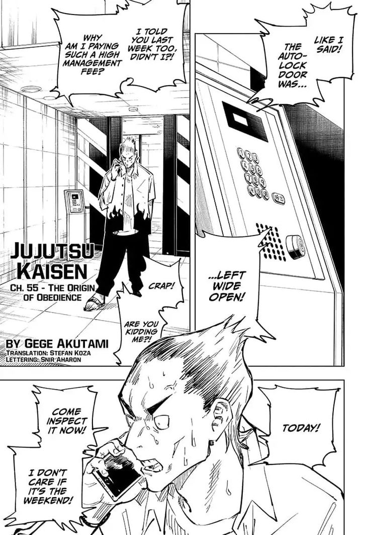 Jujutsu Kaisen Chapter 055 page 2