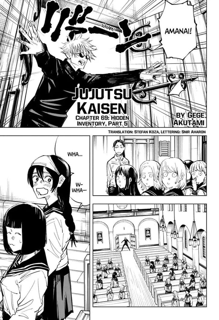 Jujutsu Kaisen Chapter 069 page 2