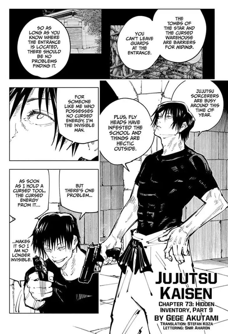 Jujutsu Kaisen Chapter 073 page 107