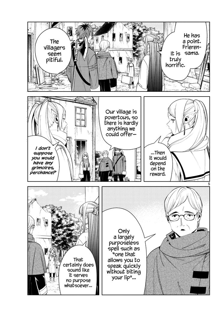Sousou no Frieren Chapter 077 page 5