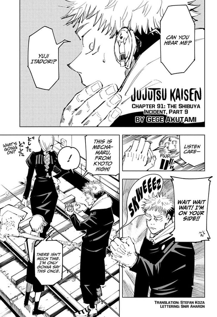 Jujutsu Kaisen Chapter 091 page 111
