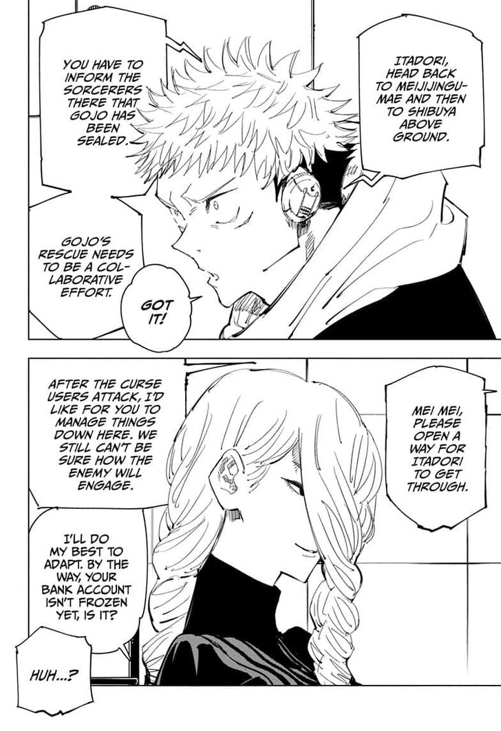 Jujutsu Kaisen Chapter 091 page 122