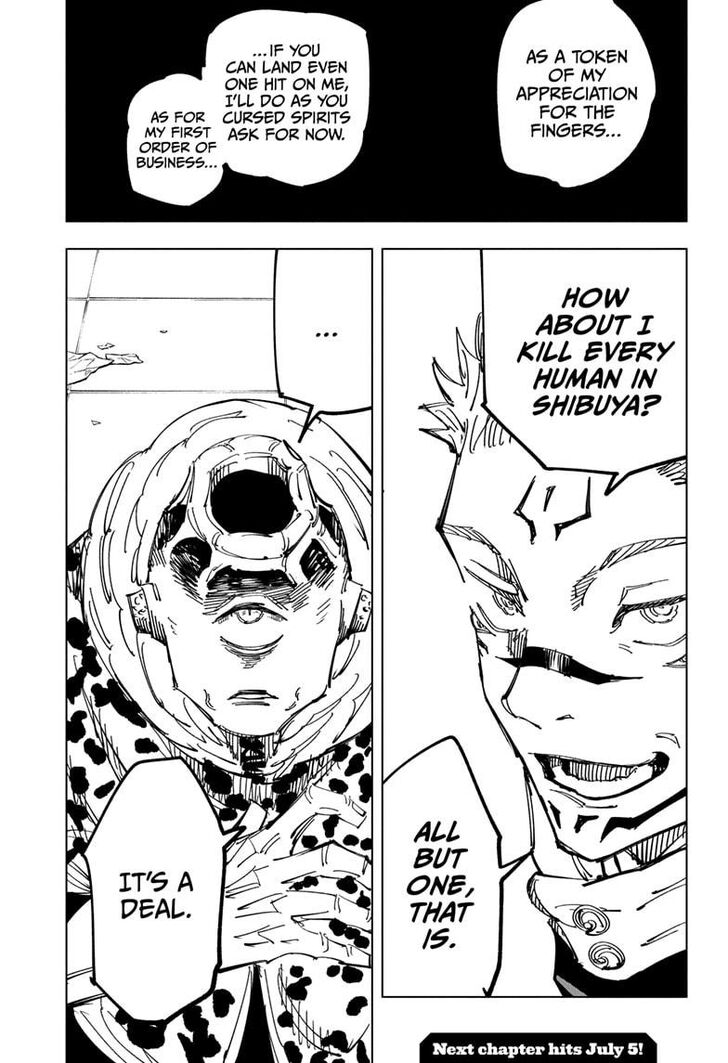 Jujutsu Kaisen Chapter 112 page 22