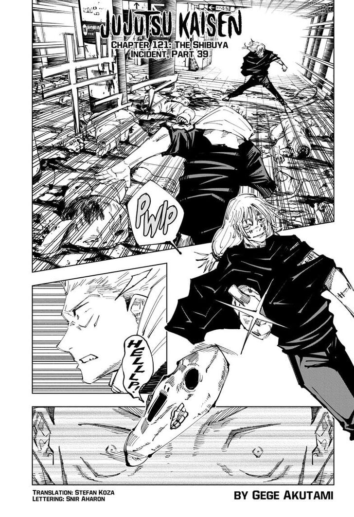 Jujutsu Kaisen Chapter 121 page 101