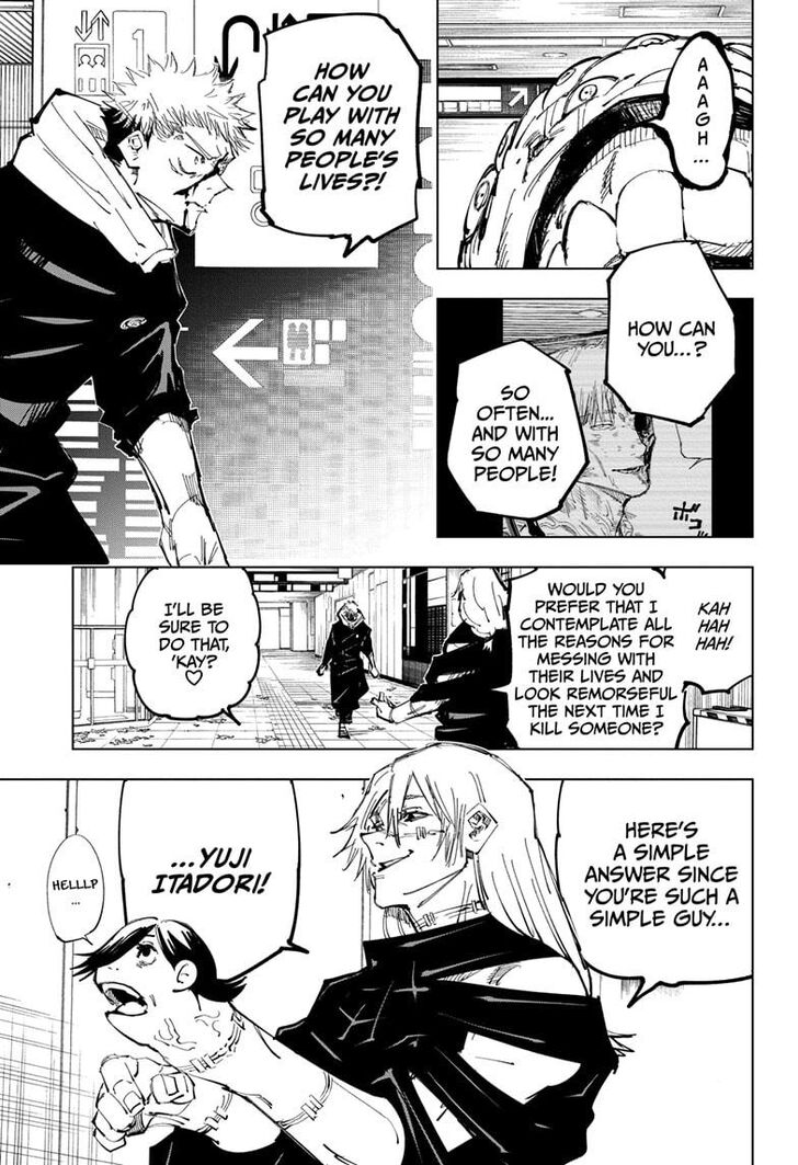 Jujutsu Kaisen Chapter 121 page 108