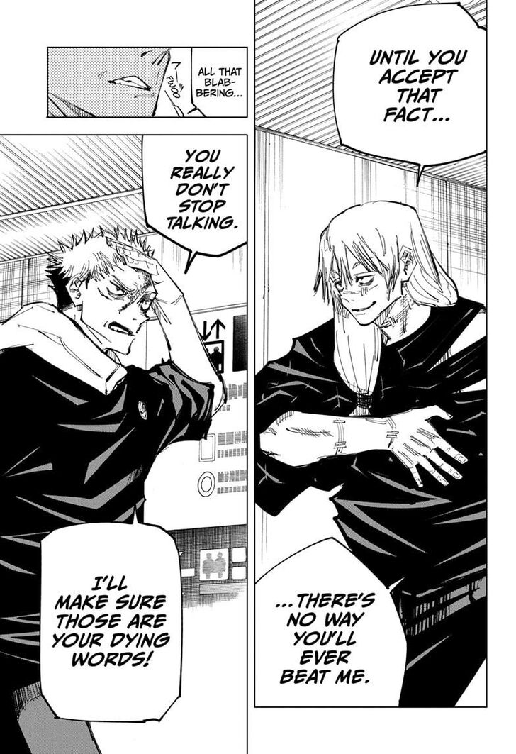Jujutsu Kaisen Chapter 121 page 110
