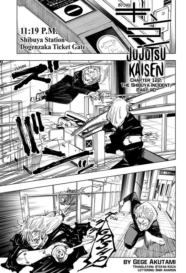 Jujutsu Kaisen Chapter 122 page 51