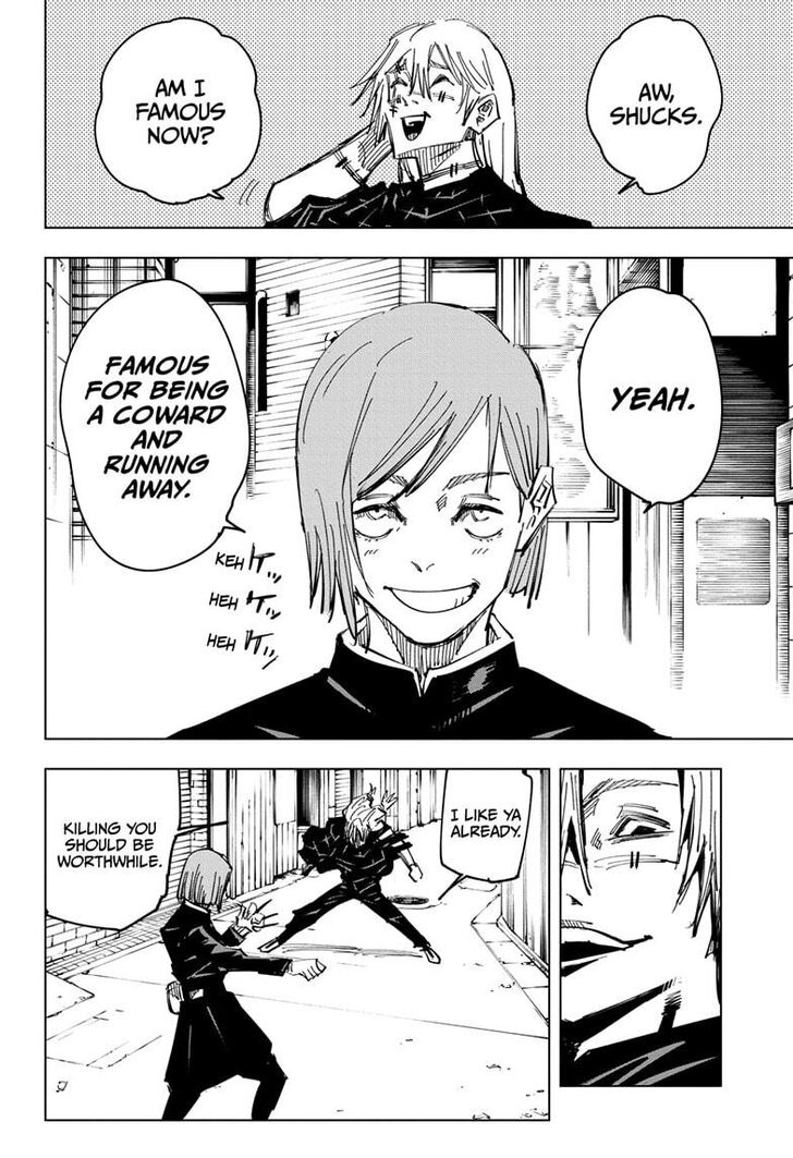 Jujutsu Kaisen Chapter 122 page 58