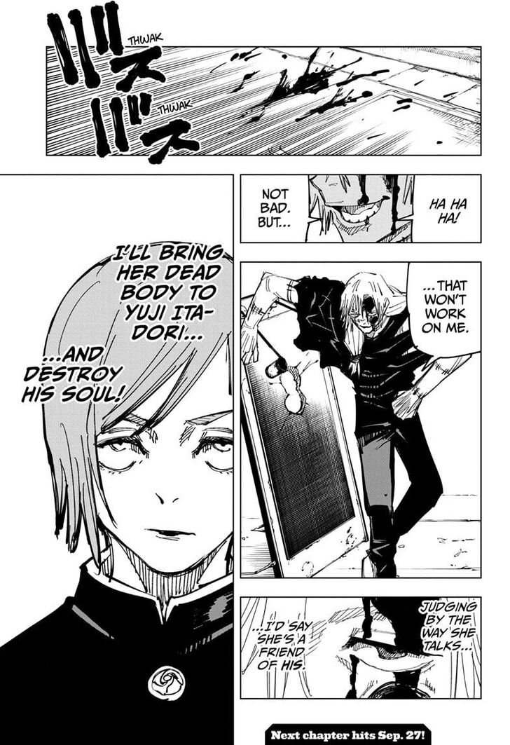 Jujutsu Kaisen Chapter 122 page 60