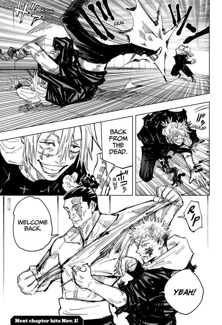 Jujutsu Kaisen Chapter 127 page 141