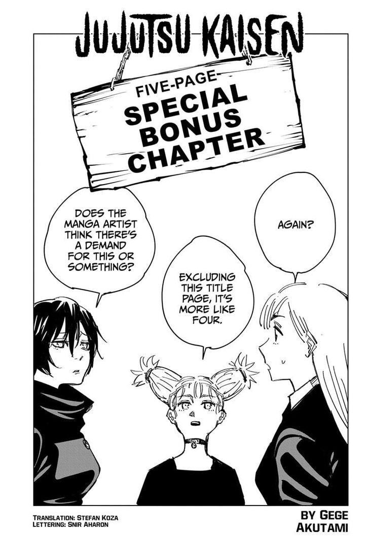 Jujutsu Kaisen Chapter 132.5 page 2
