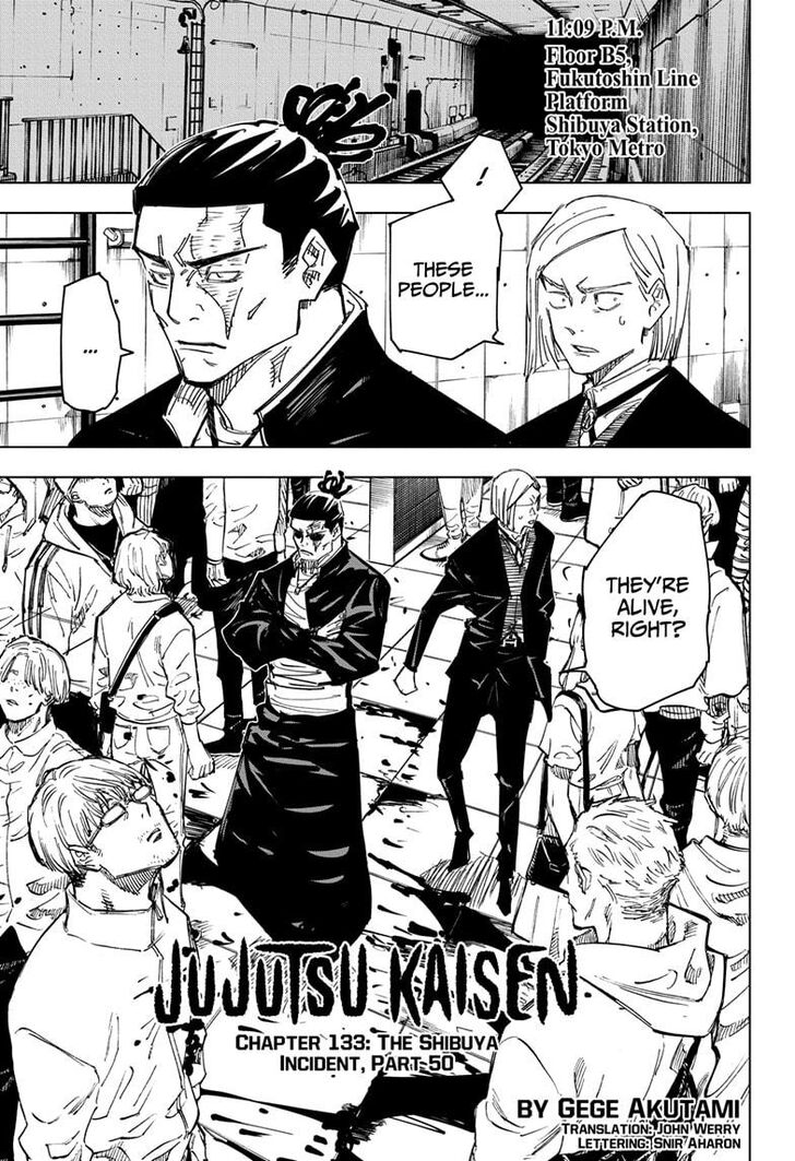 Jujutsu Kaisen Chapter 133 page 11