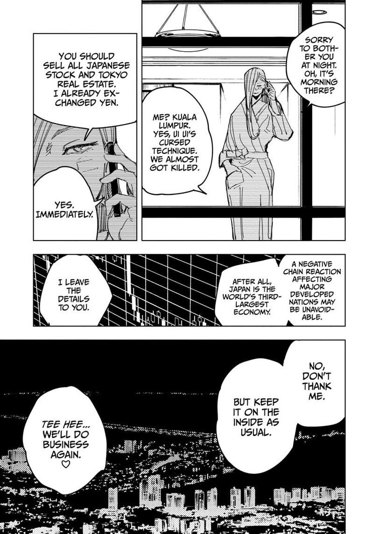 Jujutsu Kaisen Chapter 133 page 17