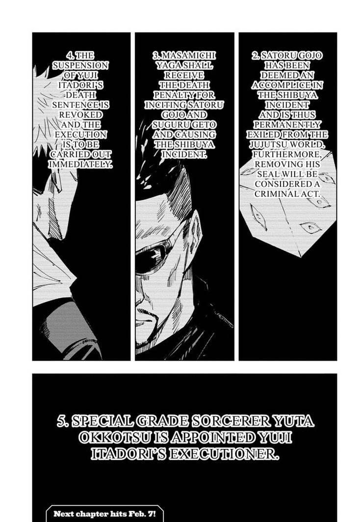 Jujutsu Kaisen Chapter 137 page 22