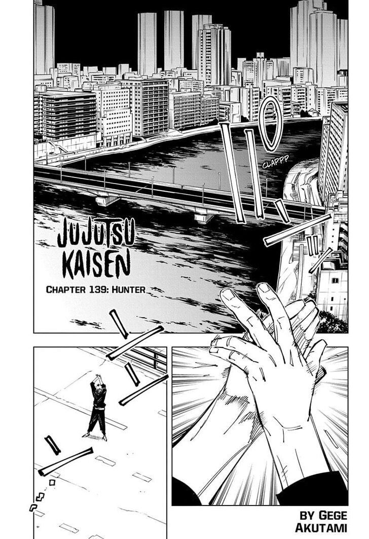Jujutsu Kaisen Chapter 139 page 1