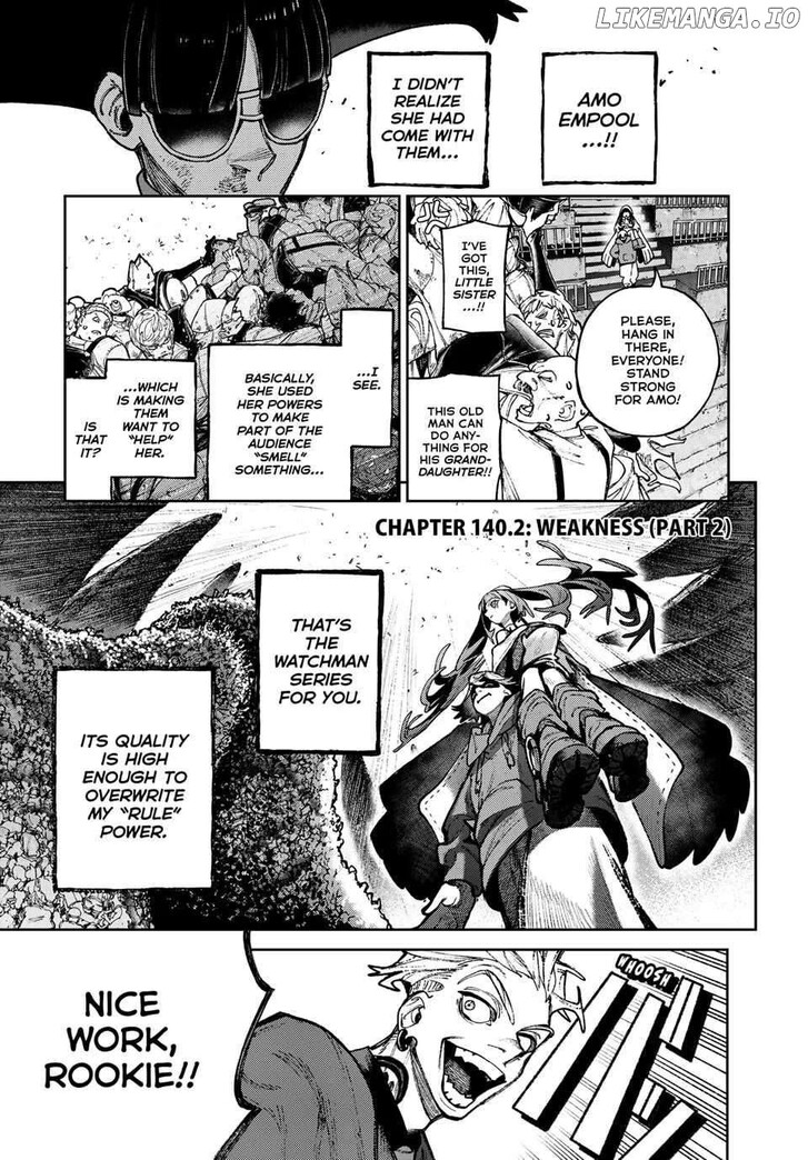 Gachi Akuta Chapter 140.2 page 1
