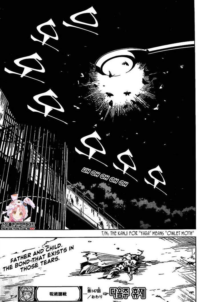 Jujutsu Kaisen Chapter 147 page 38