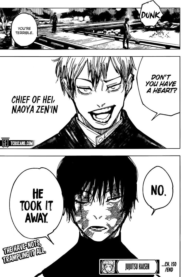 Jujutsu Kaisen Chapter 150 page 94