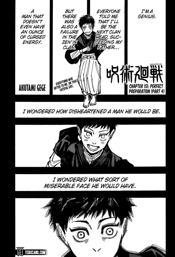 Jujutsu Kaisen Chapter 151 page 19