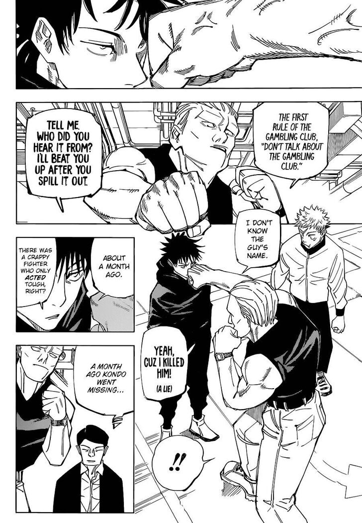 Jujutsu Kaisen Chapter 153 page 4
