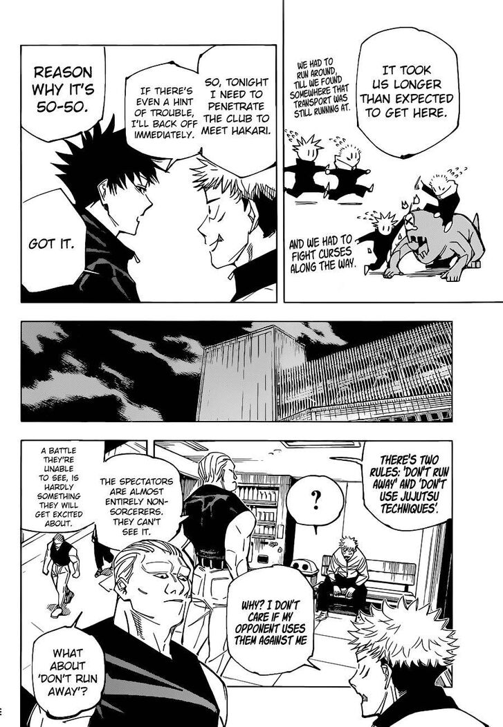 Jujutsu Kaisen Chapter 153 page 8