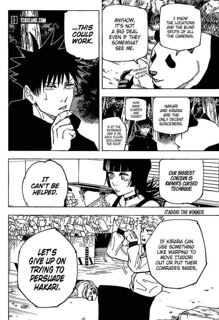 Jujutsu Kaisen Chapter 154 page 4
