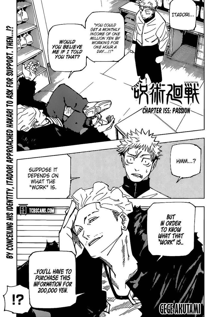 Jujutsu Kaisen Chapter 155 page 35