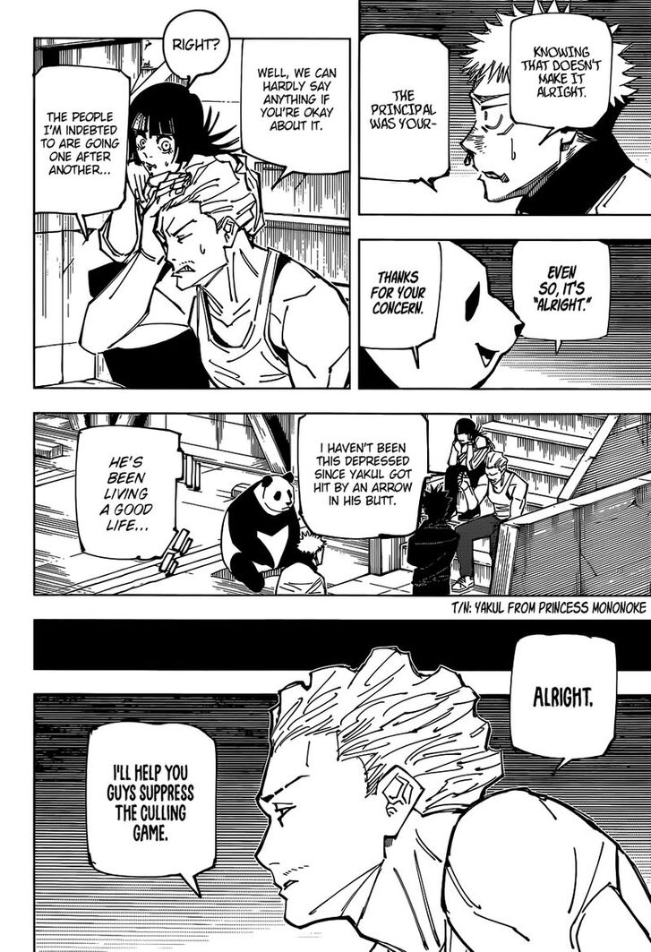 Jujutsu Kaisen Chapter 158 page 38