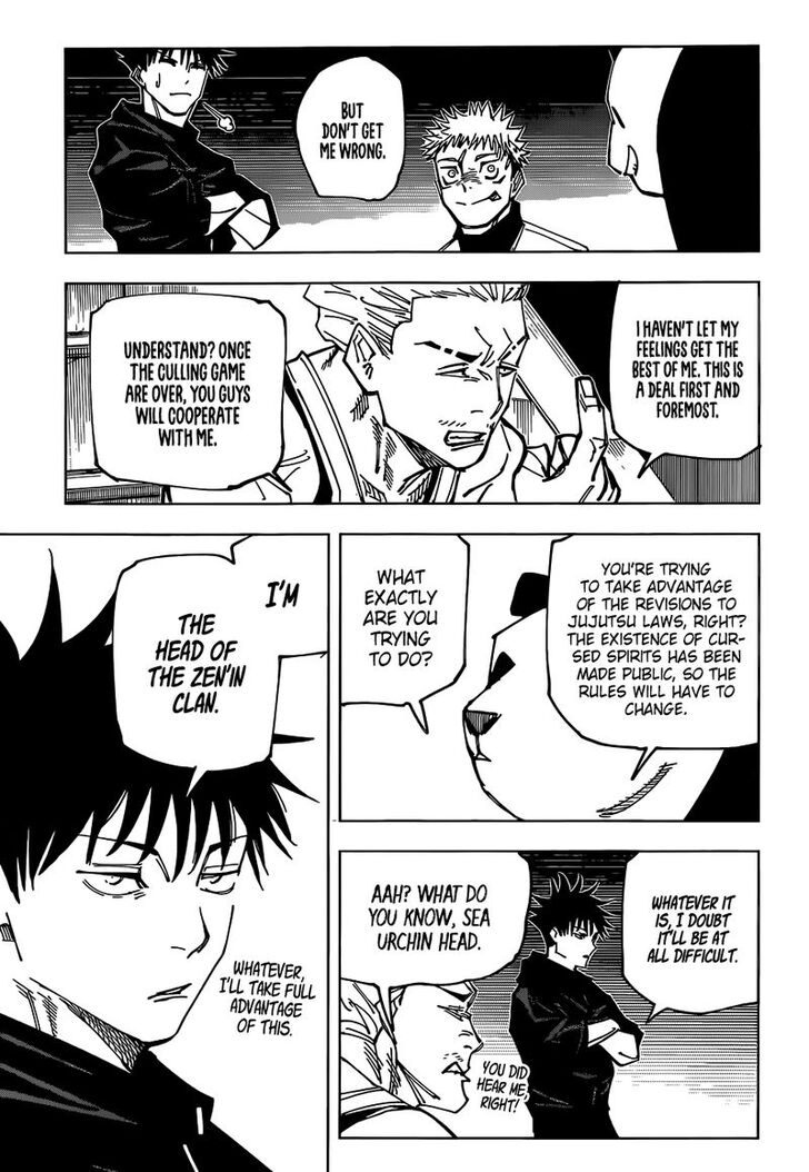 Jujutsu Kaisen Chapter 158 page 39