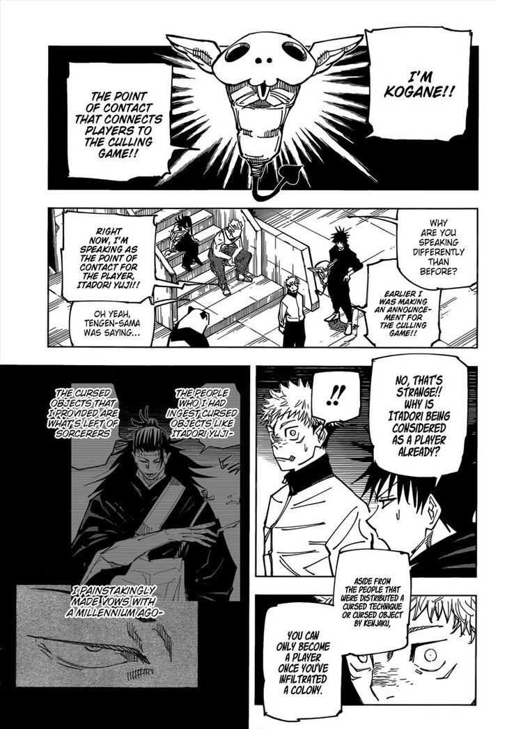 Jujutsu Kaisen Chapter 158 page 47
