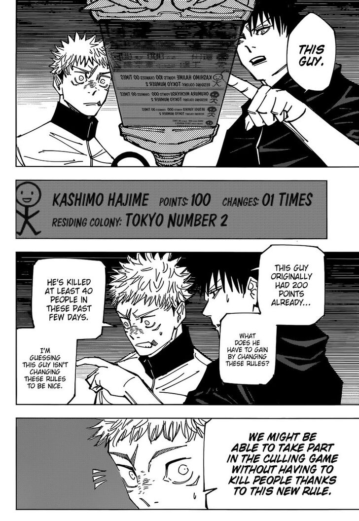 Jujutsu Kaisen Chapter 158 page 50