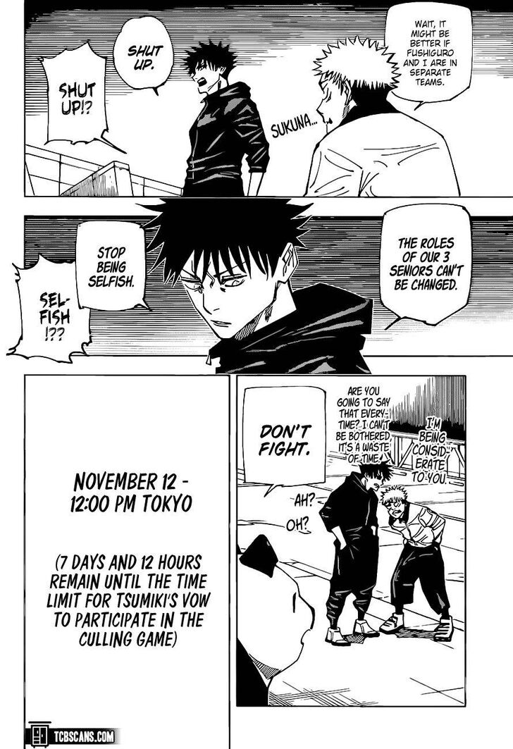 Jujutsu Kaisen Chapter 160 page 38