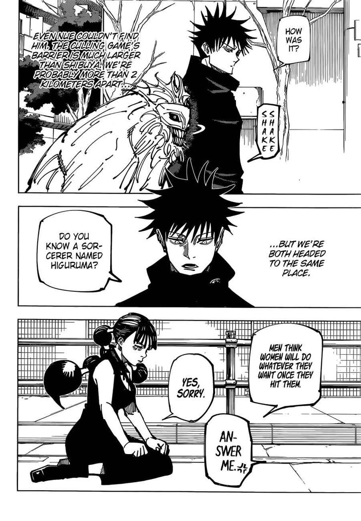 Jujutsu Kaisen Chapter 161 page 62