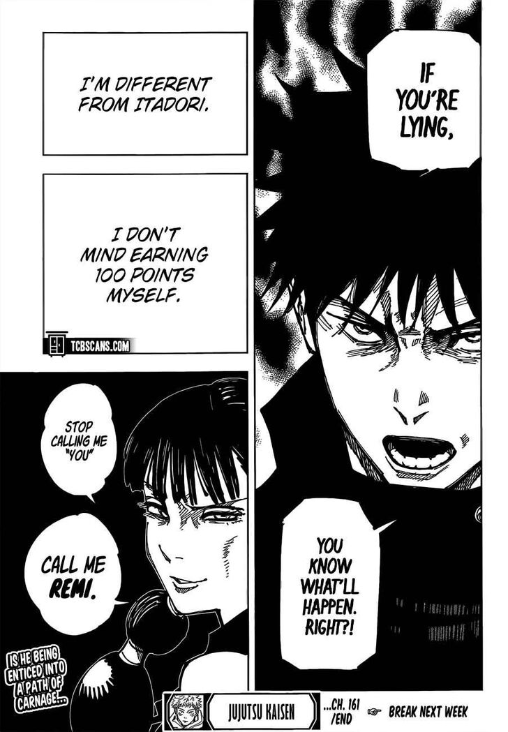 Jujutsu Kaisen Chapter 161 page 65
