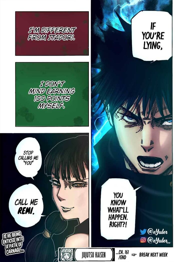 Jujutsu Kaisen Chapter 161 page 66