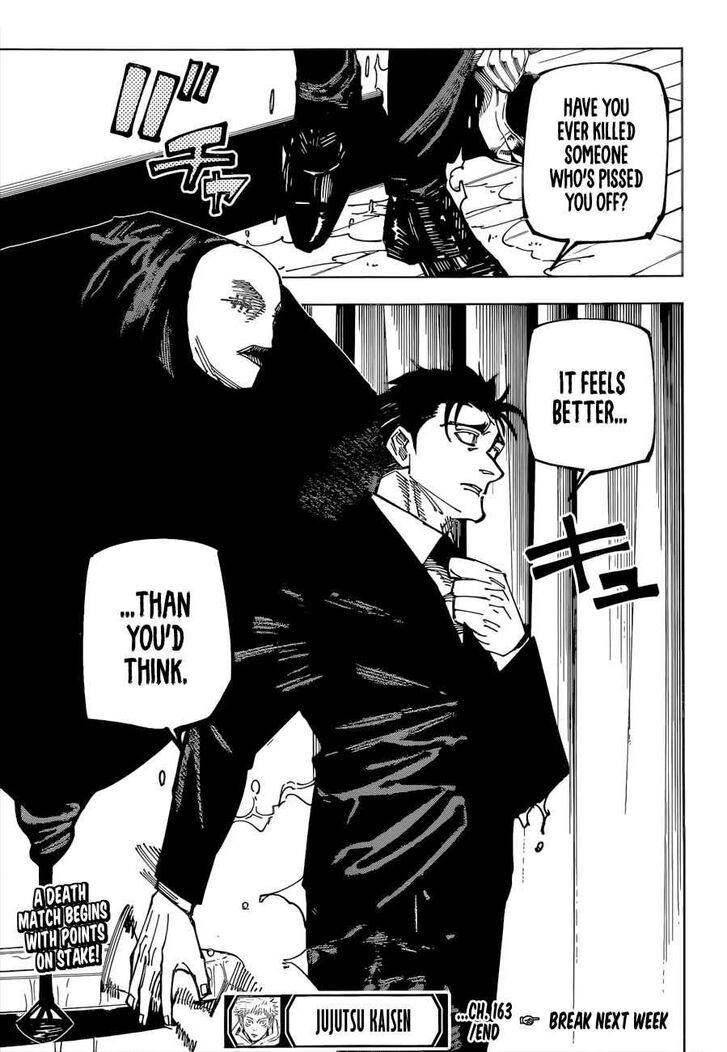 Jujutsu Kaisen Chapter 163 page 56