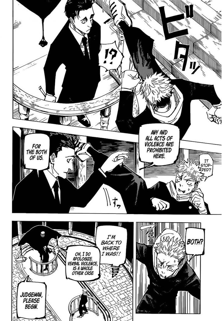 Jujutsu Kaisen Chapter 164 page 4