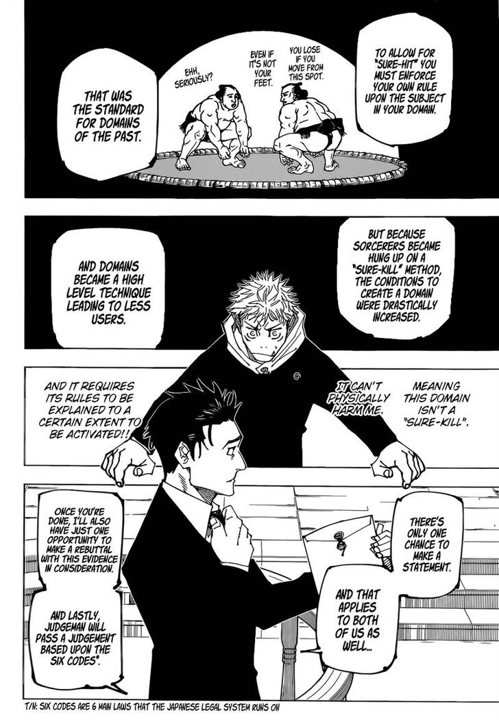 Jujutsu Kaisen Chapter 164 page 8