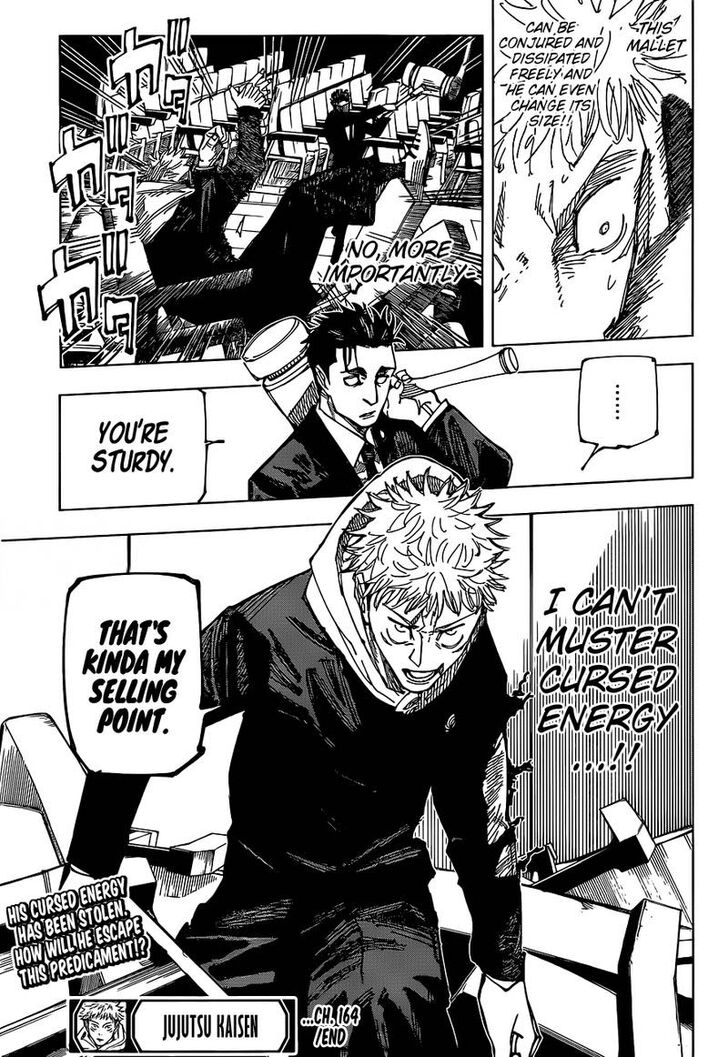 Jujutsu Kaisen Chapter 164 page 19